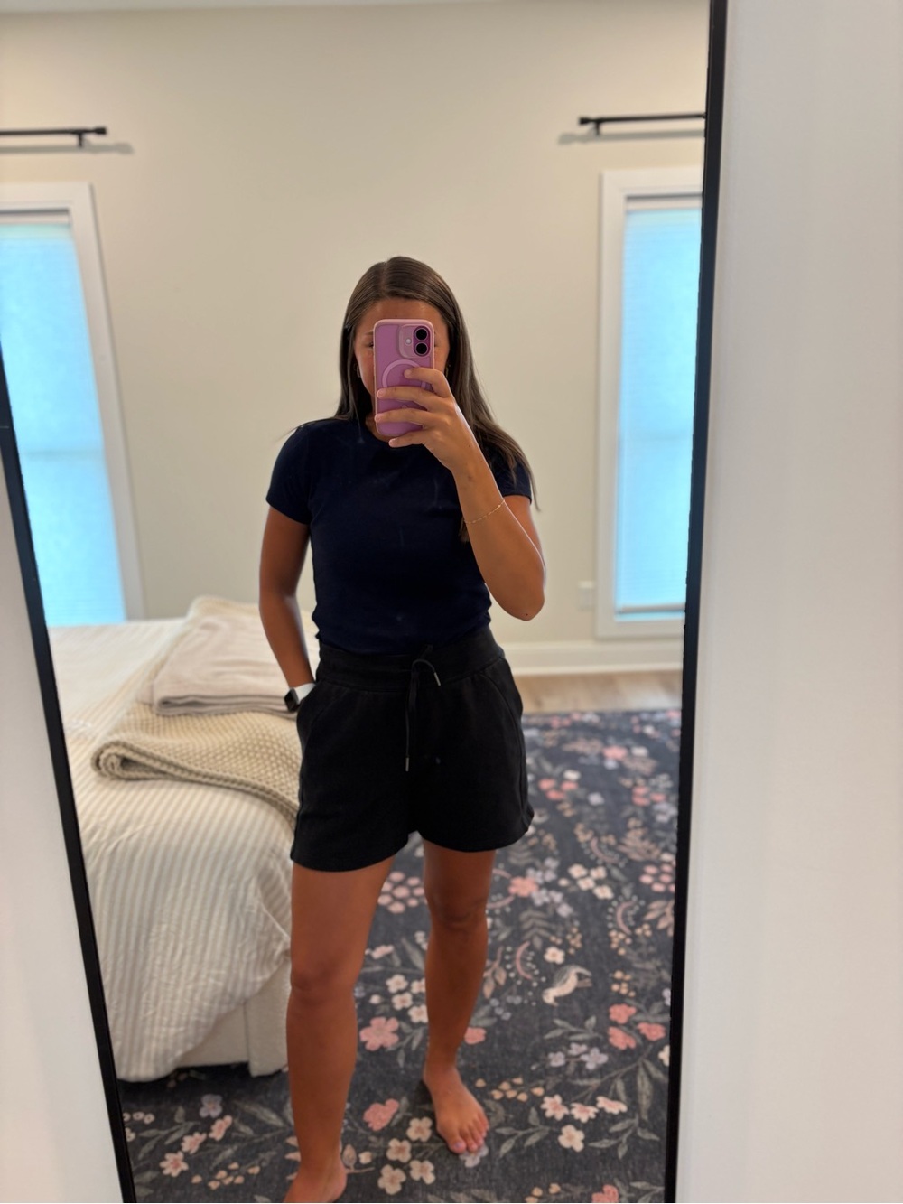 Lululemon Scuba High Rise Shorts Size 8